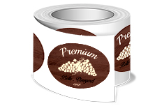 Our paper roll labels are very popular, easy to use in various forms of application and a quick way to order custom designs at a reasonable price.